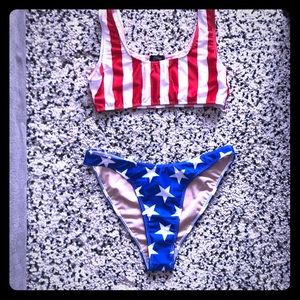 American Flag Swimsuit